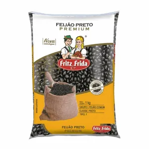 Feijão Preto Fritz e Frida Premium 1kg FEIJAO PRETO FRITZ E FRIDA PREMIUM 1KG