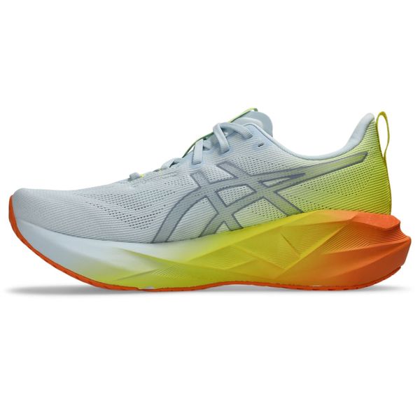 Tênis ASICS Novablast 5 - Masculino - Azul/Amarelo - tam: 37.5
