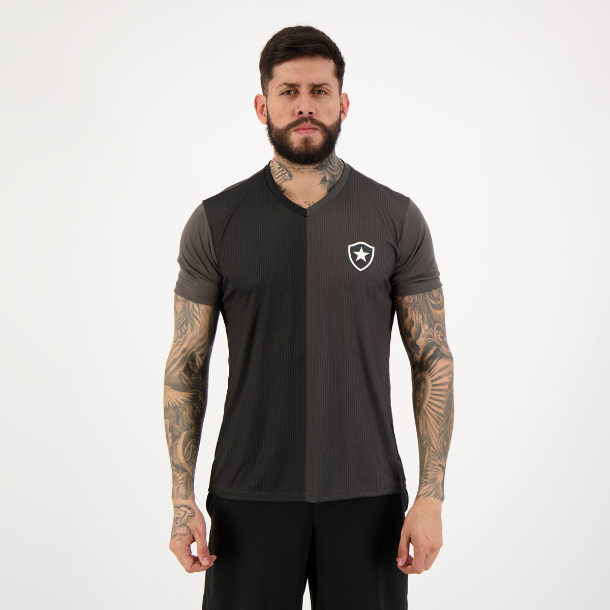 Camisa Botafogo Chess Preta II