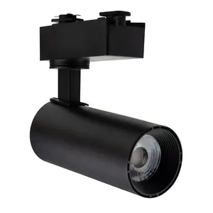 Spot Up Para Trilho Alumínio E Policarbonato 10W 3.000K - Preto Blumenal Iluminação