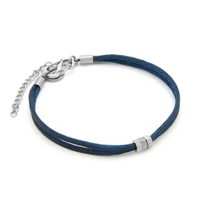 Pulseira Matiz Oasis Azul Marinho e Aço Azul Marinho Ajustável