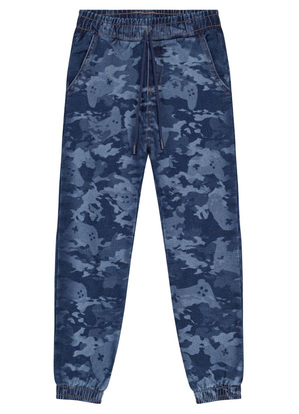 Calça Jogger Jeans Comfort Infantil Menino Brandili - 3