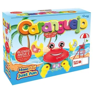 Caranguejo Mecânico Homeplay com Luz e Som 1 unidade