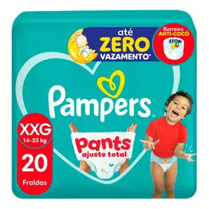 Fralda Pampers Pants Roupinha XXG 20 Unidades
