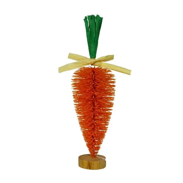Enfeite Páscoa Florarte Cenoura Com Base 20cm 85013001 (MP)