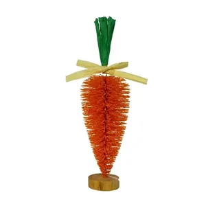 Enfeite Páscoa Florarte Cenoura Com Base 20cm 85013001 (MP)