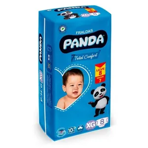 Fralda Infantil Panda Regular XG Leve 8 Pague 7