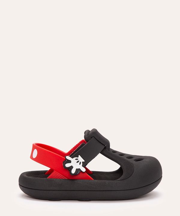 sandália infantil mickey preto 25