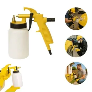 Pistola para Pintura 500ML Pulverizadora Ar Direto com Gatilho para Acabamento Profissional em Diversas Superfícies Pistola para Pintura 500ML Pulverizadora Ar Direto com Gatilho para Acabamento Profissional