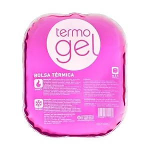 Bolsa térmica Crystal Termogel rosa 13x25