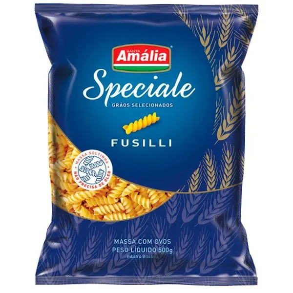 Macarrão Santa Amália Speciale Fusilli 500g