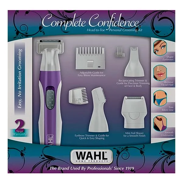 Aparador de Pelos Feminino Complete Confidence - Wahl Clipper