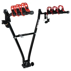 Transbike JPP Rava Fire Aço Com Separador Com Borrachão Para 3 Bikes (MP)