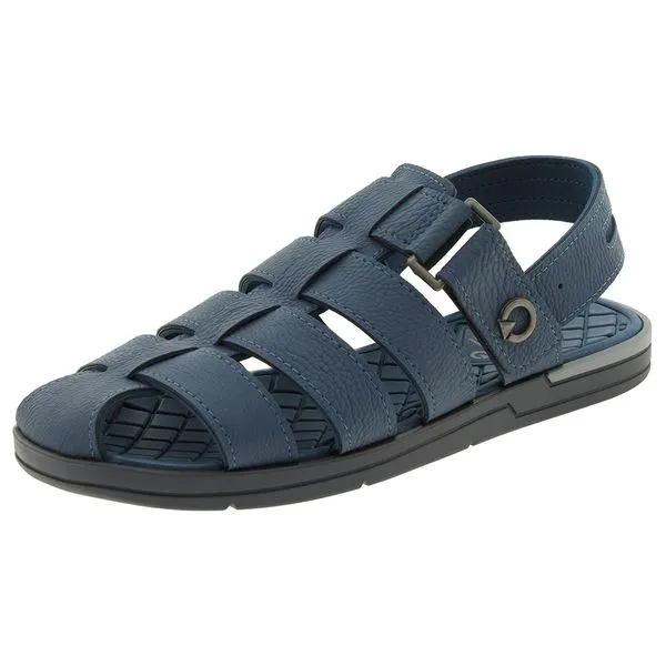 Sandália Masculina Cannes Cartago - 11338 AZUL 45