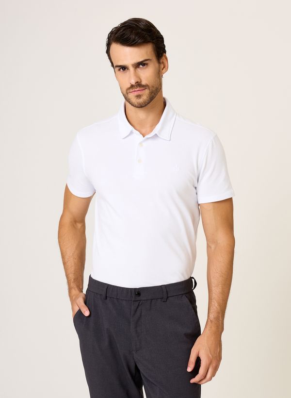 Polo Piquet Flex Clássica Dudalina Masculina 1XGG