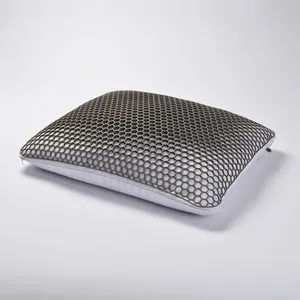 Travesseiro Colmeia Stripe Fom Cinza