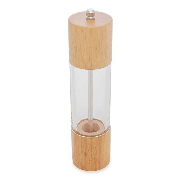 Moedor para Temperos Wolff Acrílico e Madeira com Dispenser 5,5x21,5cm