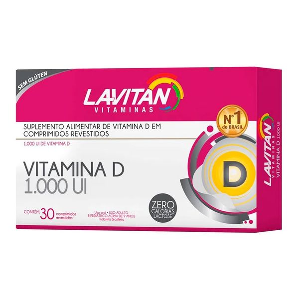 Lavitan Vitamina D 1.000UI 30 Comprimidos