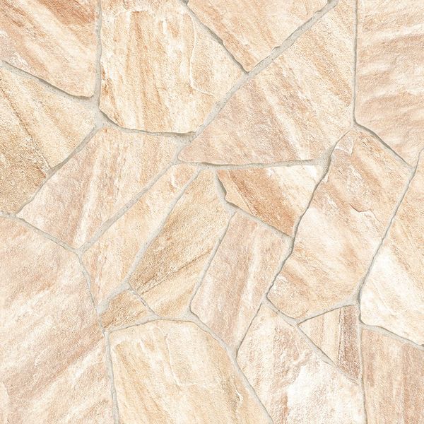 Piso Granilha Retificado 70x70 Bege Quadrado R7035 Caixa com 3,43m² Rocha Cerâmica