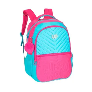 Mochila de Costas Juvenil Up4you Laptop Poliéster Pink MJ49091UPPK - MaxLog