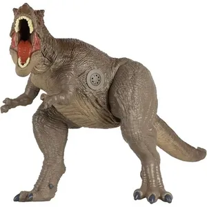 T - REX JURASSIC WORLD COM RUGIDOS REAIS - MIMO TOYS