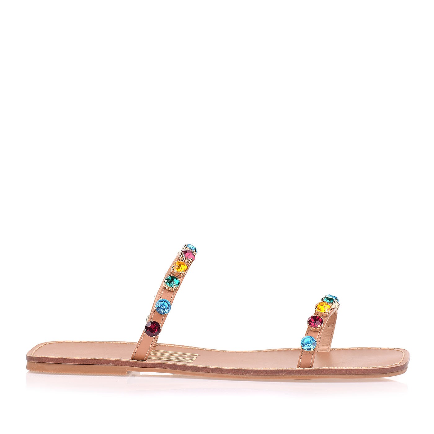 Flat New Couro Tan