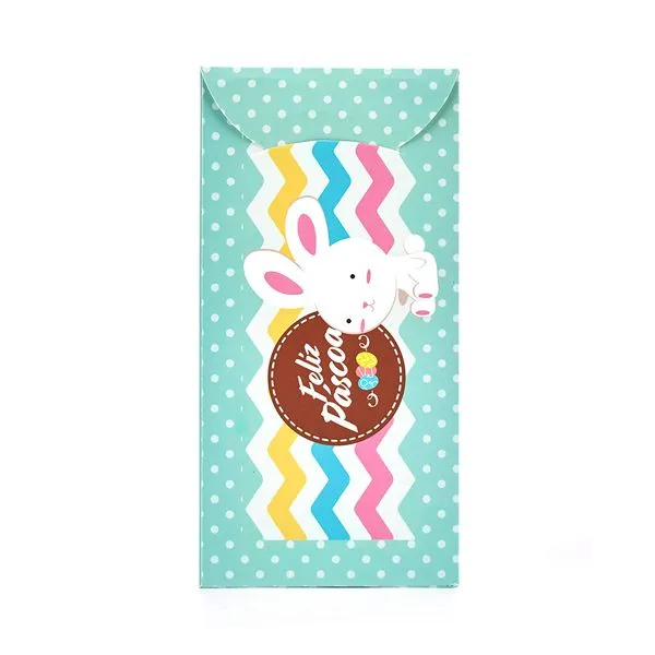 Embalagem Páscoa Le Barra Chocolate com 3 Unidades