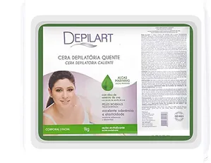 Cera Depilatoria Depilart Quente Algas 1Kg