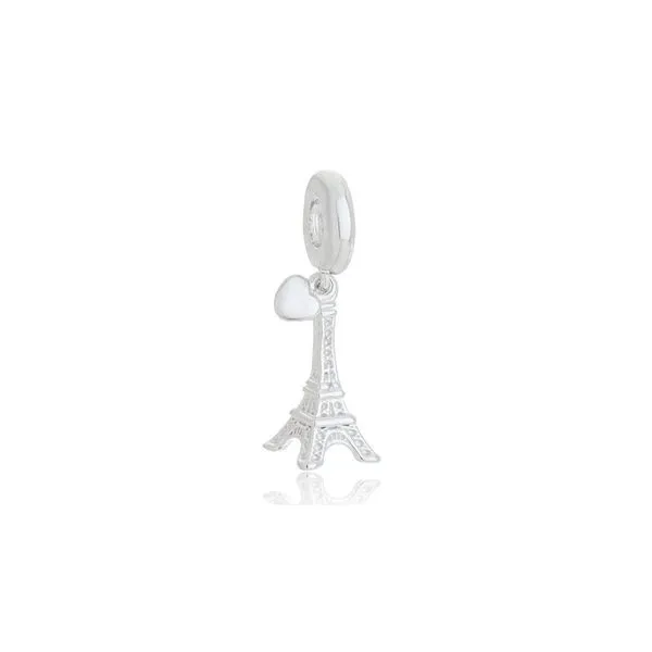 Berloque Atraktiva Jóias Viagem Torre Eifel e Câmera Fotográfica em Prata 925 2,9CM X 0,7CM Prata Berloque Atraktiva Jóias Torre Eifel e Câmera Fotográfica Prata 925 2,9CM X 0,7CM Prata