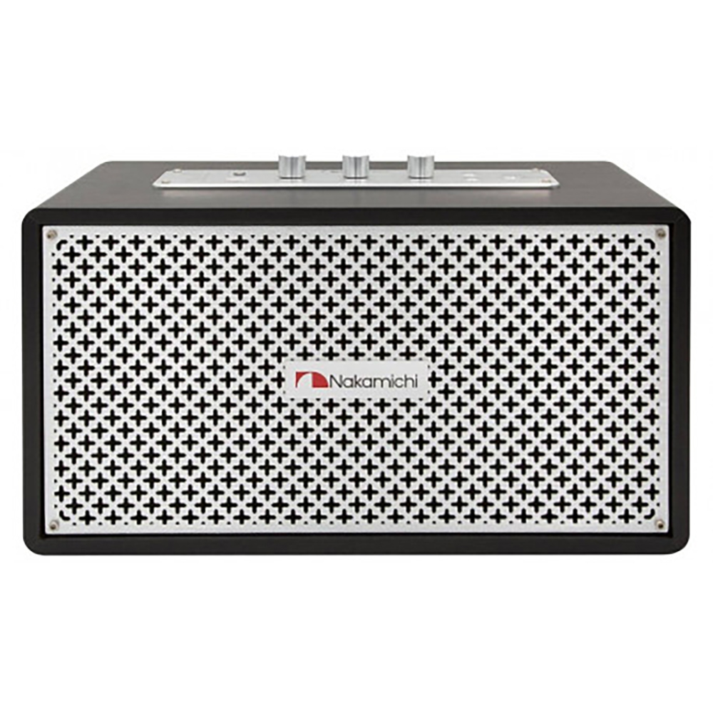 Caixa Som Nakamichi Jukebox /BT/USB/AUX 80w ( Preto ) Bivolt