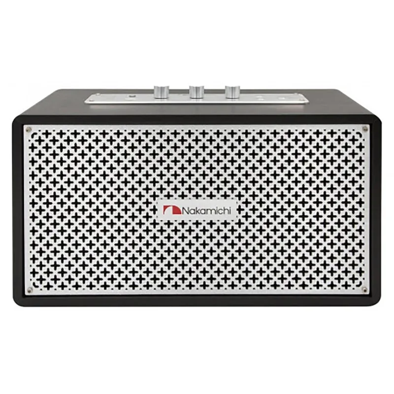 Caixa Som Nakamichi Jukebox /BT/USB/AUX 80w ( Preto ) Bivolt