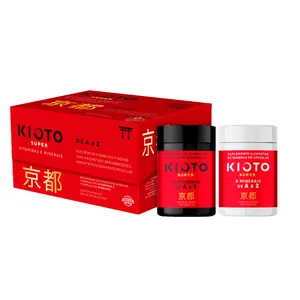 Suplemento Alimentar Kioto Super A-Z Vitaminas e Minerais 30 Cápsulas