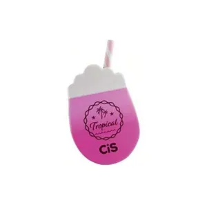 Borracha Escolar Fantasia Tropical Cis Rosa