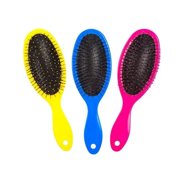 Escova#Air Tag Oval Dry Fit Cerdas Finas Ref.5833