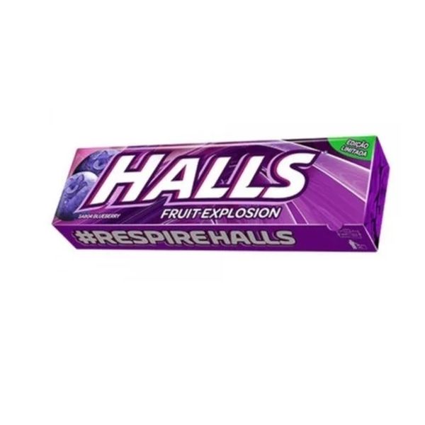 Drops Halls Blueberry 34g HALLS TUBO EX BLUEBERRY