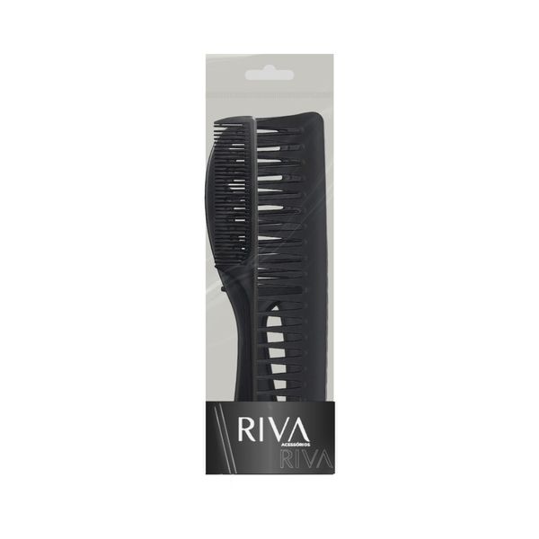 Kit Pente De Plástico Riva Com 4 Unidades - 5013-R