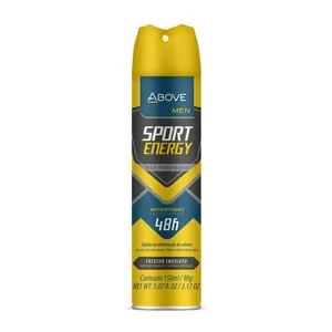 Desodorante Antitranspirante Above Men Sport Energy 48h Aerossol 150ml