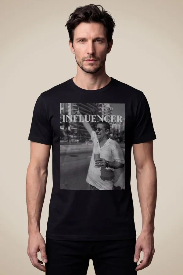 Camiseta Zeca Influencer Meme Preto - P