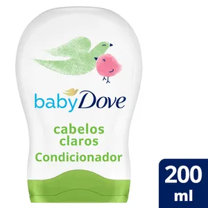 Condicionador Baby Dove Hidratação Enriquecida Cabelos Claros 200ml