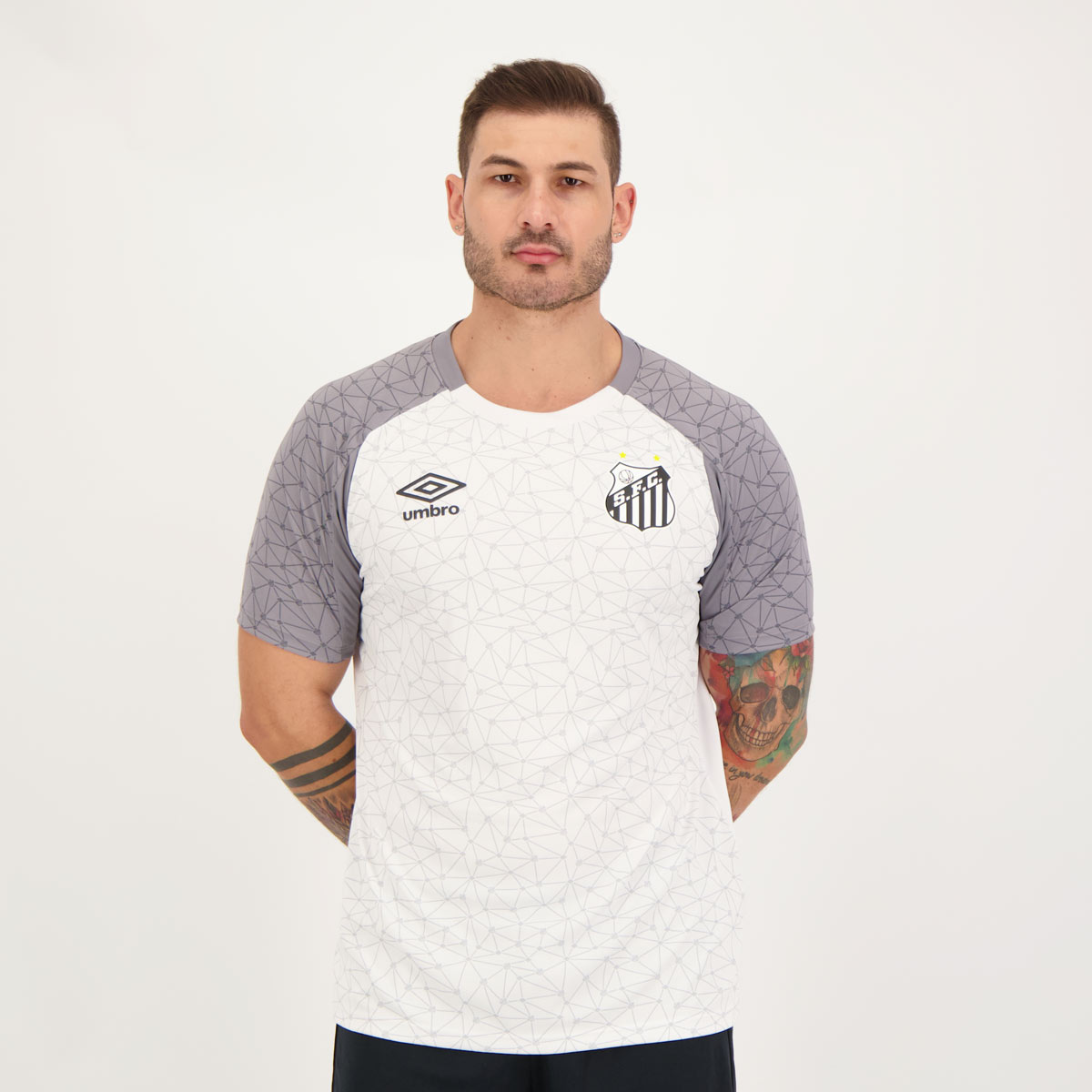 Camisa Umbro Santos Aquecimento 2022