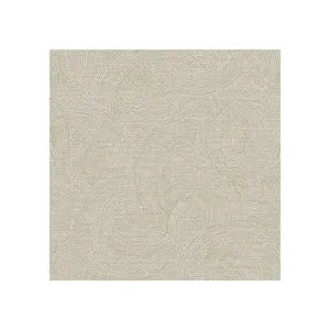 Papel de Parede Belize Geométrico Cinza e Dourado PH3304