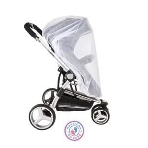 Mosquiteiro para Carrinho Maratona do Bebê Proteção Contra Insetos Universal Portátil Flexível Branco OEM Mosquiteiro para Carrinho Maratona do Bebê Proteção Contra Insetos Universal Branco OEM