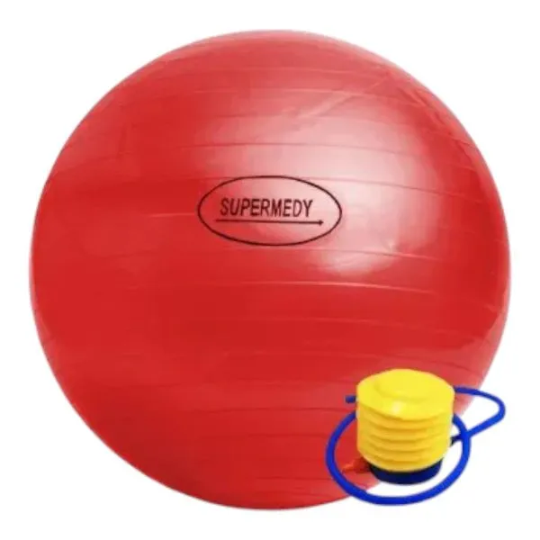 Bola De Ginástica Supermedy 45cm Vermelho (MP)