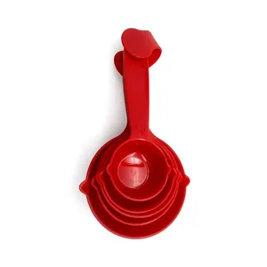 Kit 5 Colheres Medidoras De Plastico Mozcada