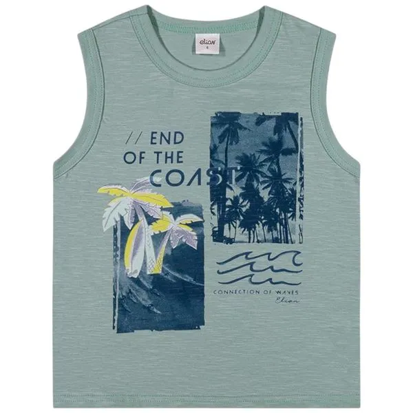 Camiseta Infantil Elian 4 Verde (MP)