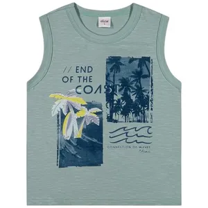 Camiseta Infantil Elian 4 Verde (MP)