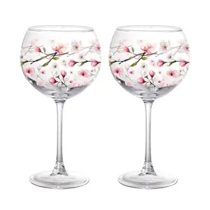 Conjunto 2 Peças De Taça Gin Blow Cerejeira Hauskraft 630ml