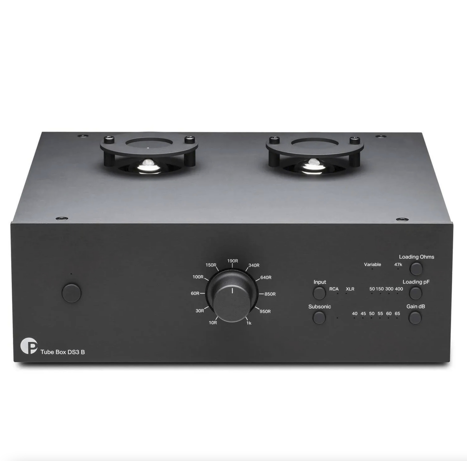 Pro-ject Tube Box DS3 - Pré-amplificador Phono valvulado - Black