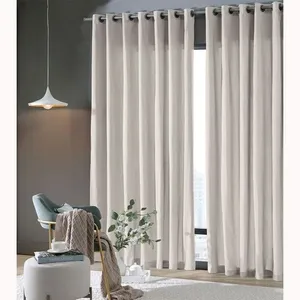 Cortina Bella & Co Rústica Pantex 360x250cm Natural (MP)
