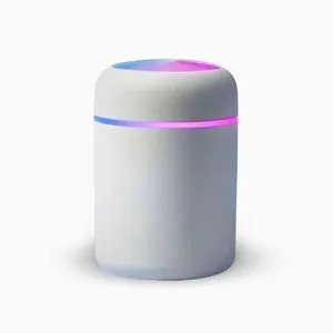Umidificador Portátil Ultrassônico Com Luminária Led – Compacto, Silencioso E Multifuncional - Branco